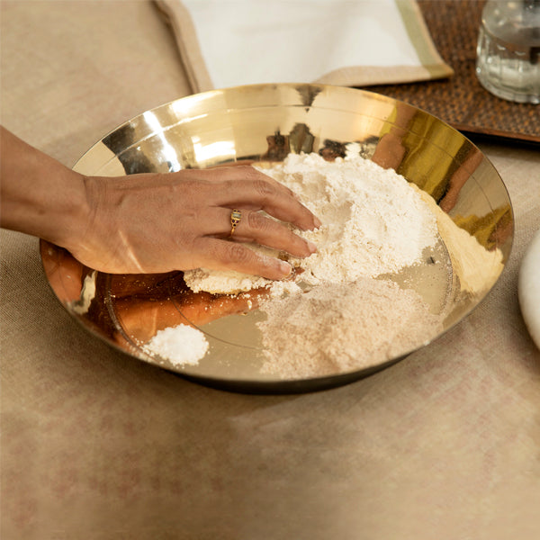 Buy Bronze Dough Parat/Patter Online Dough Kneading Plate Studio Coppre