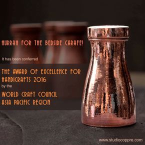 Reviving the copper craft of Maharashtra and rekindling the ancient tradition of drinking ‘tamrajal’ .