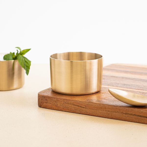 Cuyahoga Copper - Set of 2 - Pure Copper - Prep, Snack and Dip Bowls! Packaged in Attractive Gift Box