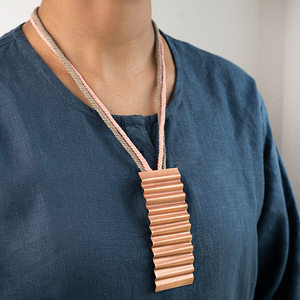 Corrugate Pendant