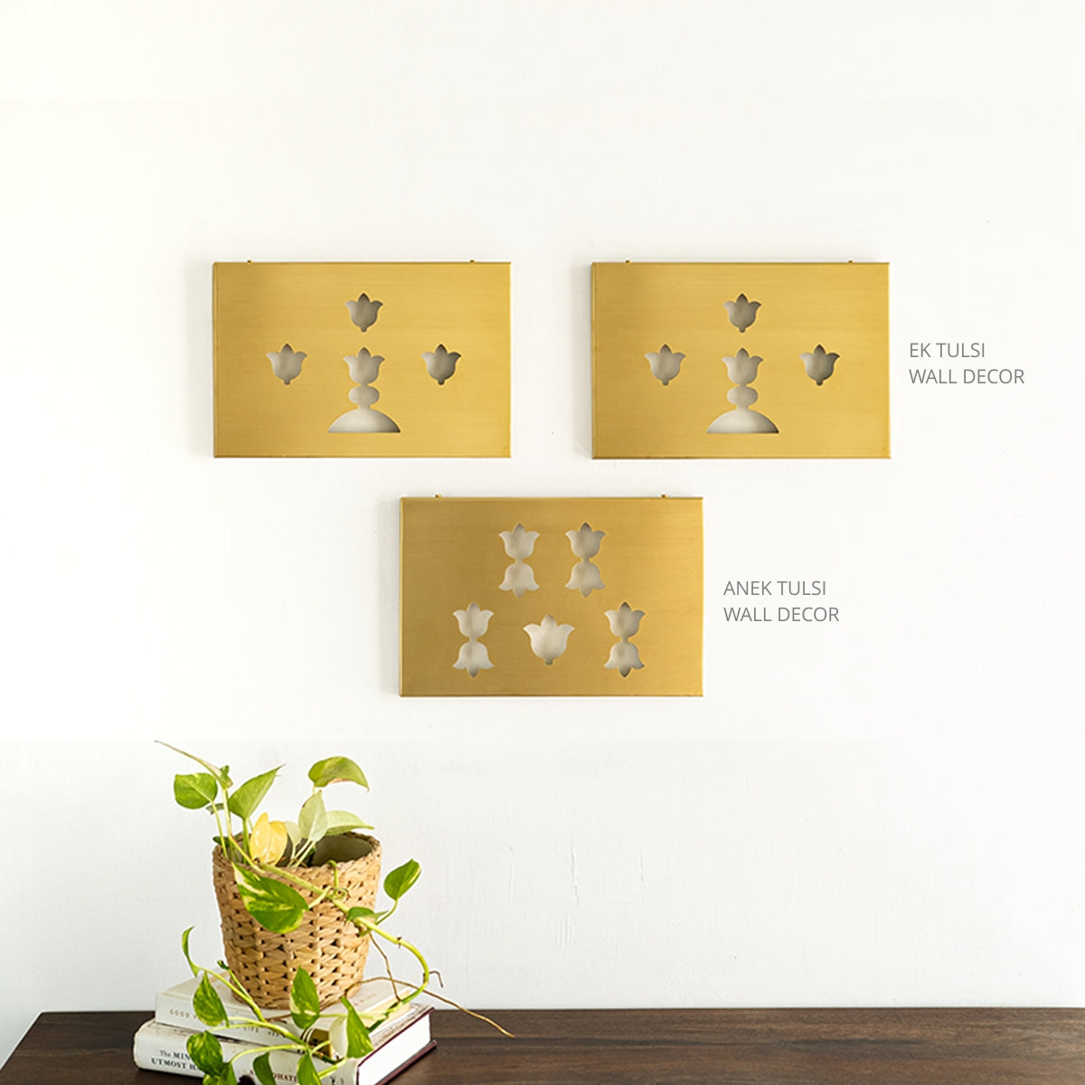 Tulsi Wall Decor Panels
