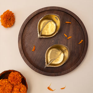 Gopuram Oil Lamp (Set of 2)