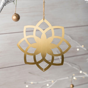 Lotus Blossom Christmas Ornament