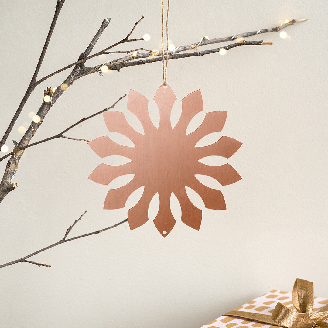 Sunflower Bloom Christmas Ornament