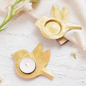 Udaan Brass Tealight Gift Box