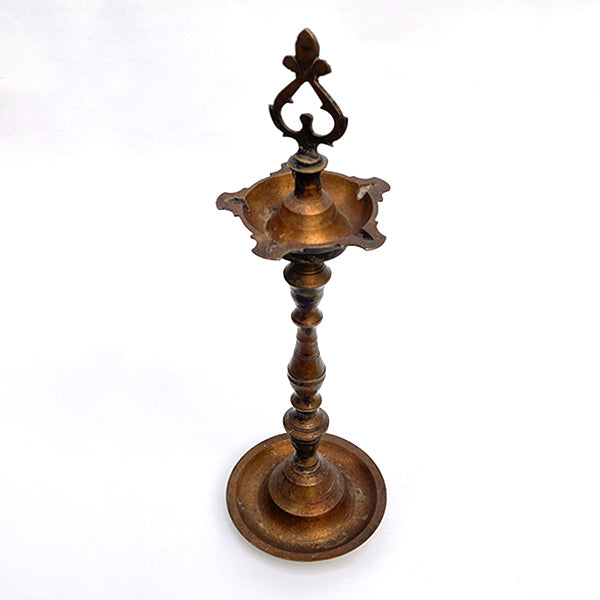 Antique kuthu vilakku on sale