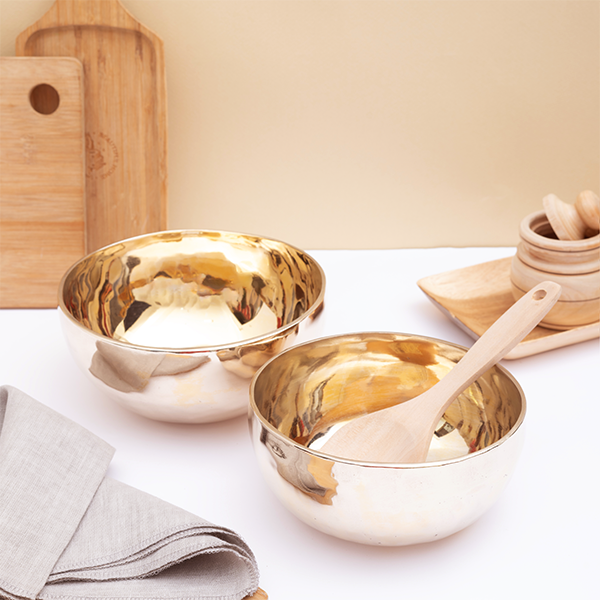 Calcutta Kansa Serving Bowl