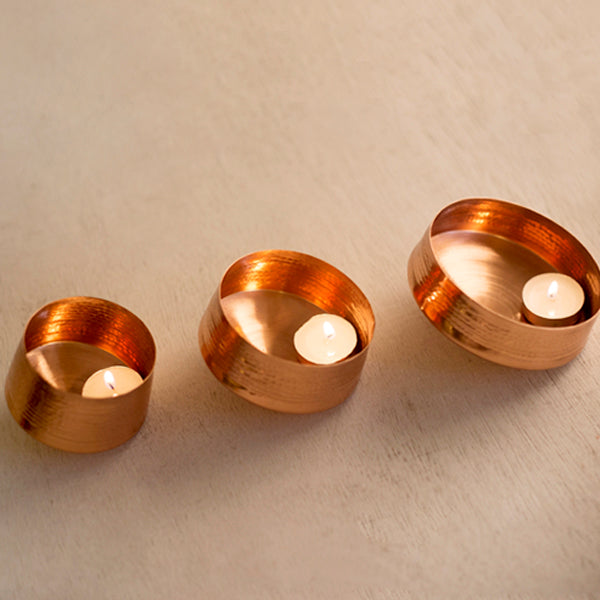 Whirling - copper living room accessories - Diwali Copper Gifting