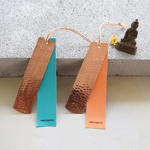 Beaten Copper Bookmarks (Set of 2) - Studio Coppre