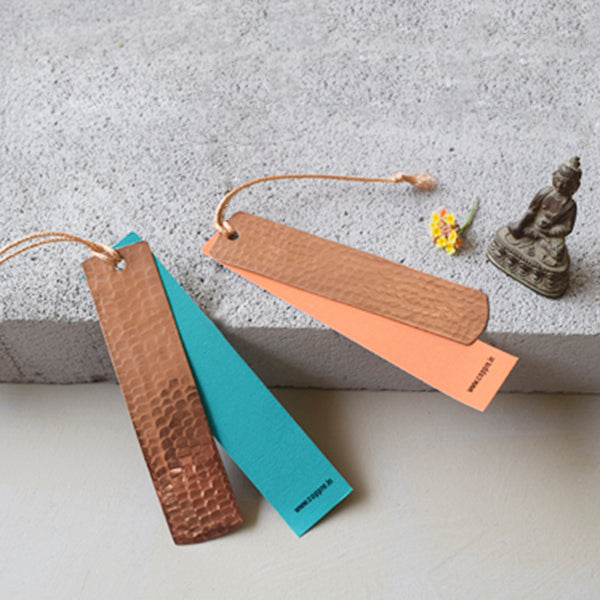 Beaten Copper Bookmarks (Set of 2) - Studio Coppre