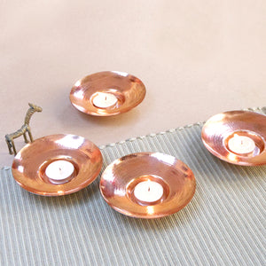 Circle of Light - copper candle holder - copper online store.