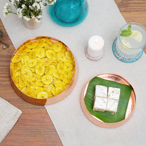 Take A Look At Our Pure Copper Urli For Corporate Gifting.