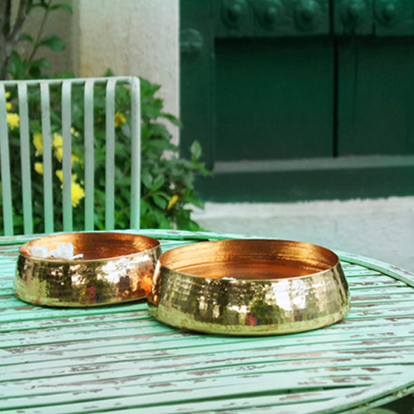 Explore Our Copper Decorative Items Like Copper Floaters Handmade By Indian Artisans.