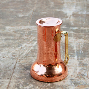 Handmade Copper Jug For Tableware In India.