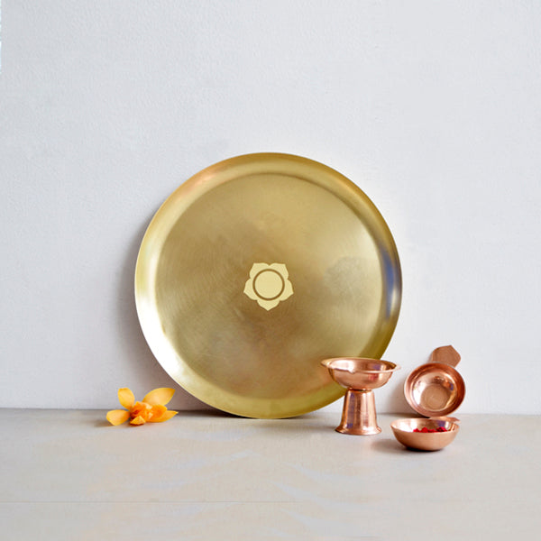 Divinity Platter (Brass) - Studio Coppre