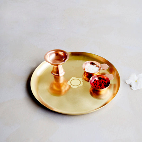 Divinity Platter (Brass) - Studio Coppre