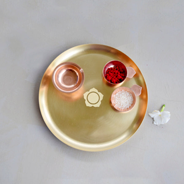 Divinity Platter (Brass) - Studio Coppre