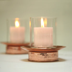 Hurricane Lamp - Copper Lamp - copper home decor India