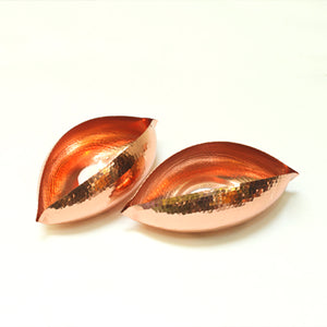 Copper Pod - copper candle holder - copper wedding gifts.
