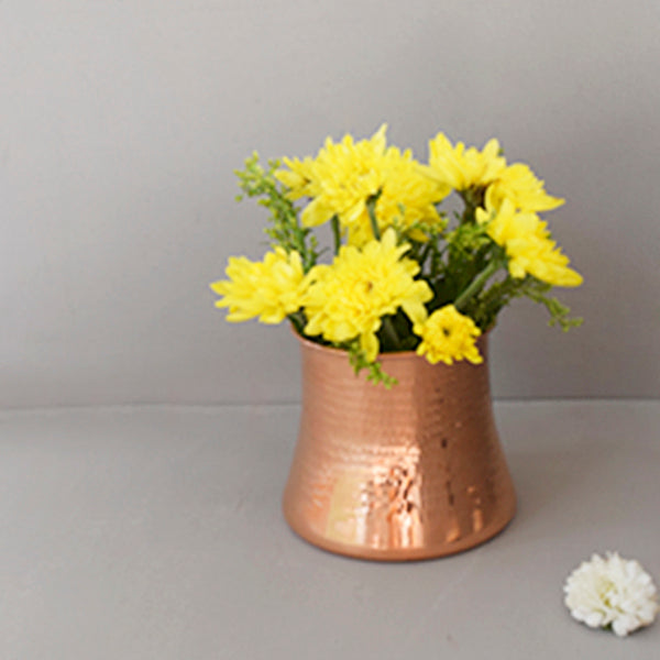 Pure Decorative Rosa Copper Vase Online In Pune for Corporate Gifting