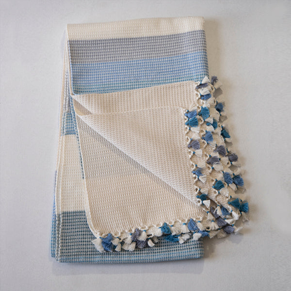 Nodhi Blue Throw