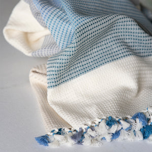 Nodhi Blue Throw
