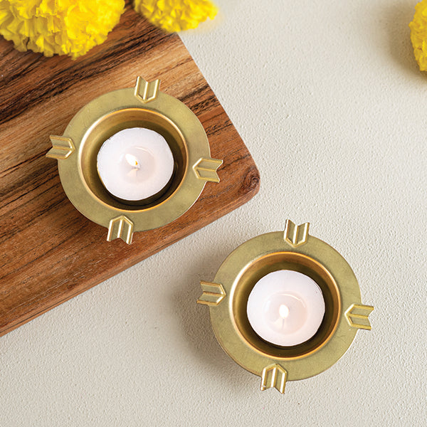 Kolam Diwali Tealight (Set of 2)