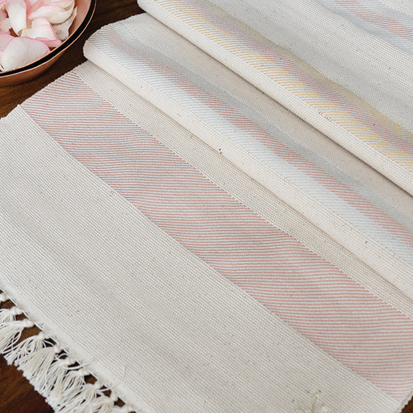 Beige Table Runner