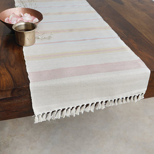 Beige Table Runner