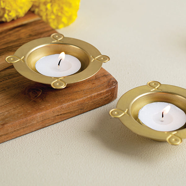 Rangoli Diwali Tealight (Set of 2)